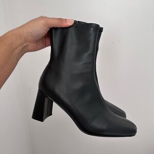 Steve Madden Black Ankle Boots Size 7